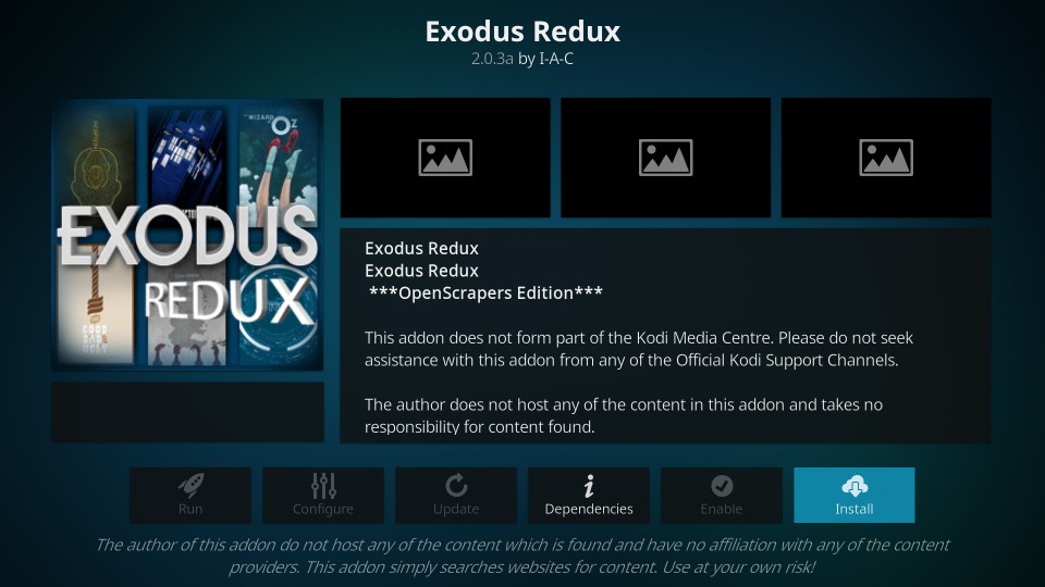 exodus kodi addon for mac